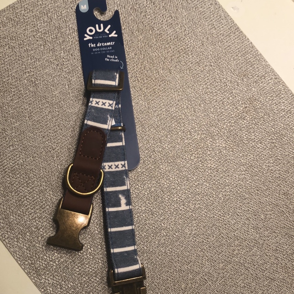 NWT The Dreamer Youly Dog Collar